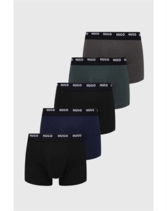 5 пар боксеров, серый Hugo