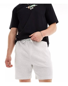 Шорты Design Slim Waffle, серый Asos