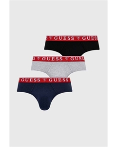 3 пары трусов, красный Guess