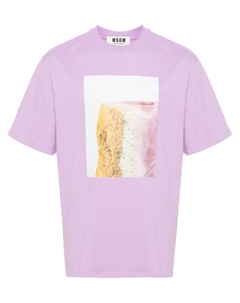 Футболка x Duccio Maria Gambi, фиолетовый Msgm