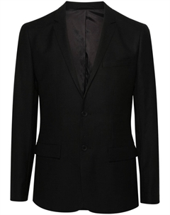 Однобортный пиджак, черный Calvin klein