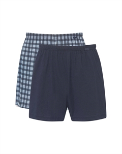 Мужские трусы-боксеры из хлопка (2 пары), цвет Cosmos Calida