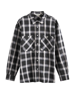 Рубашка Two Pocket Check, черный Uniform bridge