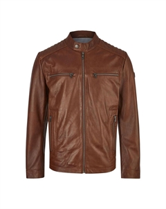 Кожаная куртка Альберто, цвет Cognac Bugatti