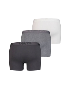 Трусы, 3 шт., пояс с логотипом, мужские, цвет Black Grey Levi's®