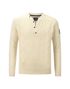 Свитер ОЭЛФКЕ, цвет Wollweiß Jan vanderstorm