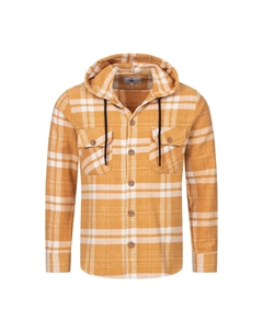 Рубашка Рубашка в клетку с капюшоном, цвет Camel Rock creek