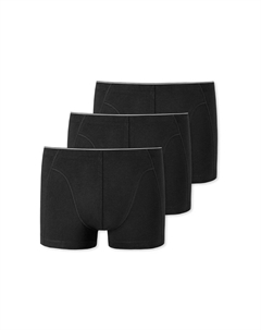 Набор из 3 шорт/брюк в стиле ретро 95/5 Originals — органический хлопок, черный Schiesser