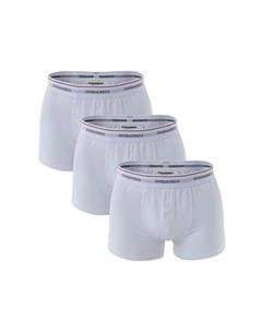 Мужские боксеры - плавки из хлопкового стрейча, 3 шт. в упаковке Dsquared2