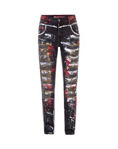 Джинсы в крутом уличном стиле, черный Cipo&baxx