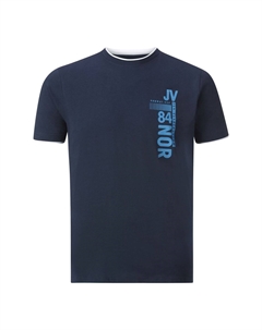 Футболка ФЛЕММИНГ, темно-синий Jan vanderstorm