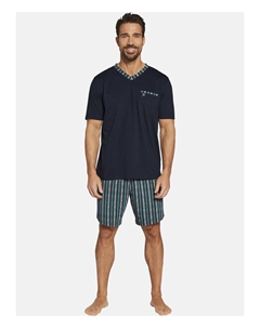 Короткая пижама HAGER, темно-синий Jan vanderstorm