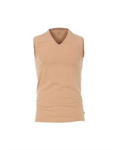 Мужская однотонная майка, бежевый Venti