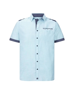 Рубашка с коротким рукавом MELFRED, бирюзовый Jan vanderstorm