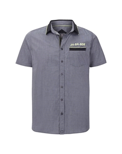 Рубашка с коротким рукавом MILDON, темно-серый Jan vanderstorm