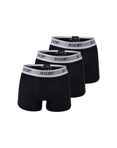 Мужские шорты-боксеры, 3 шт., боксеры микс, тонкий хлопок стрейч, логотип, черный Joop