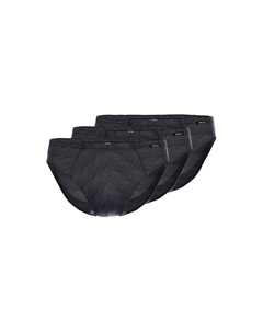 Трусы / трусы, упаковка из 3 шт. джинсов, одинарные, антрацит Ammann