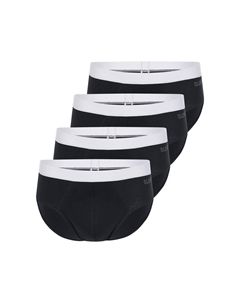 Трусы / трусы, набор из 4 шт. мужские GO ABC 2.0, черный Sloggi