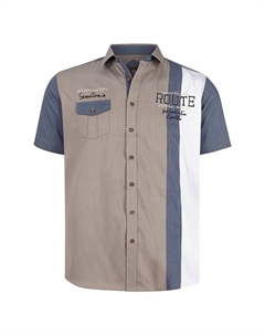 Рубашка с коротким рукавом БОДВАР, цвет Hellbraun Jan vanderstorm