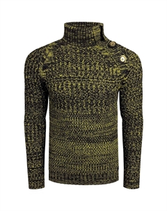 Свитер с модными декоративными пуговицами, цвет Anthrazit Gelb Rusty neal