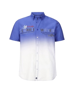 Рубашка с коротким рукавом ODDI, светло-синий Jan vanderstorm