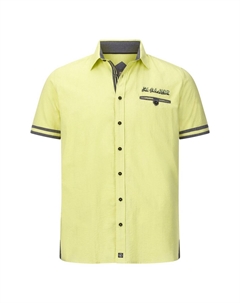 Рубашка с коротким рукавом MAWENS, цвет Hellgrün Jan vanderstorm