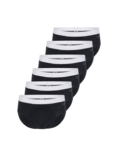 Комплект трусов / трусов, 6 шт. мужские GO ABC 2.0, черный Sloggi