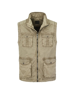 Жилет в стиле полевой куртки из чистого хлопка BUSTER, цвет Heritage Khaki Redpoint