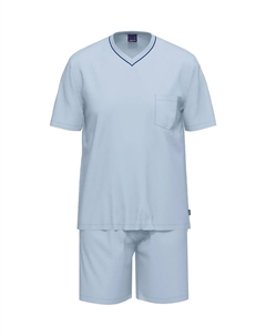 Пижамы из органического хлопка, чистый, цвет Ashley Blue Ammann