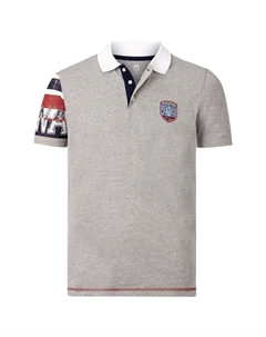 Рубашка-поло DAGINO, цвет Silbergrau Jan vanderstorm