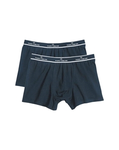 Трусы, 2 шт., пояс с логотипом, мужские, темно-синий Tom tailor