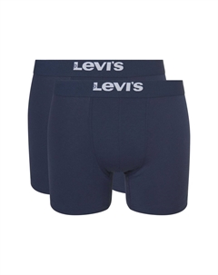 Трусы, 2 шт., эластичный пояс с логотипом, мужские, темно-синий Levi's®