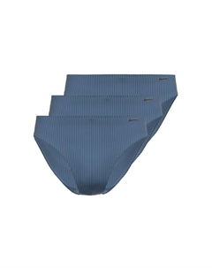 Мини-брифы / трусы, набор из 3 шт. Smart & Stripes, цвет Dark Denim Ammann