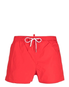 Плавки-шорты с логотипом, красный Dsquared2