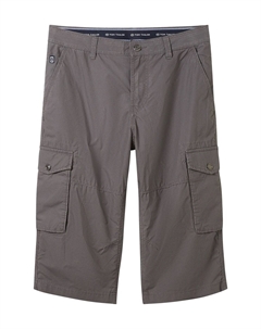 Брюки-карго, макс. посадка, мужские, цвет Grey Geomet Tom tailor