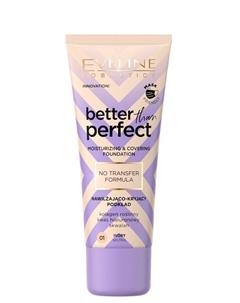 Better Than Perfect No Transfer Праймер для лица, 01 ivory Eveline