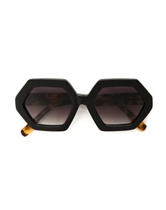 Солнцезащитные очки в геометричной оправе Mara mac