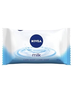 Кусковое мыло с молочным протеином 90г, Care Soap Nivea