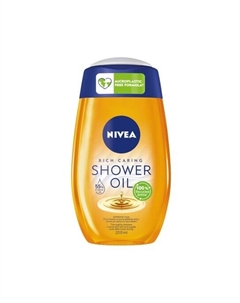 Масло для душа 200мл, Rich Caring Shower Oil Nivea