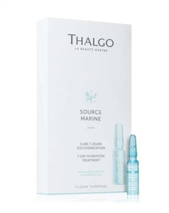 Дневное увлажняющее средство, концентрат для лица, 7 x 1,2 мл, Source Marine, 7- Thalgo