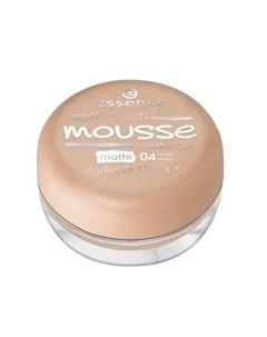 Матирующая тональная основа-мусс 04 Matt Ivory, 16 г, Soft Touch Mousse Essence