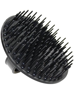 Щетка для шампуня и ковров D6, высококачественный пластик, черный Denman