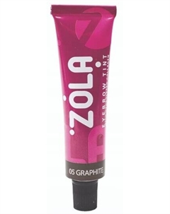 Тинт для бровей Zola, 05 Графит, 15 мл Project lashes