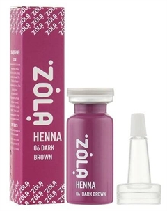 Пудра для бровей Zola Henna, 04 карамель, 10 г Project lashes