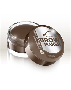 Гипоаллергенная, водостойкая помада для бровей, 03 Dark, 5 г Bell