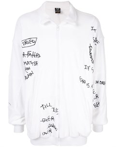 Selfmade by gianfranco villegas спортивная куртка с вышивкой 48 белый Self made by gianfranco villegas