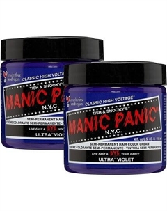 Ультрафиолетовая классическая кремовая веганская без жестокости фиолетовая полуперманентная краска для волос 118 мл Manic panic