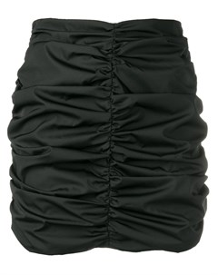 Attico мини юбка со сборками 42 черный Attico