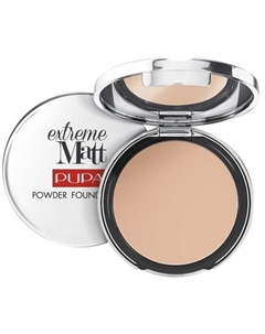 Компактная пудра 020, 11 г, Extreme Matt Compact Powder Foundation Pupa