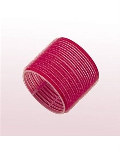 Клейкие бигуди Jumbo 60 мм/70 мм красные Comair